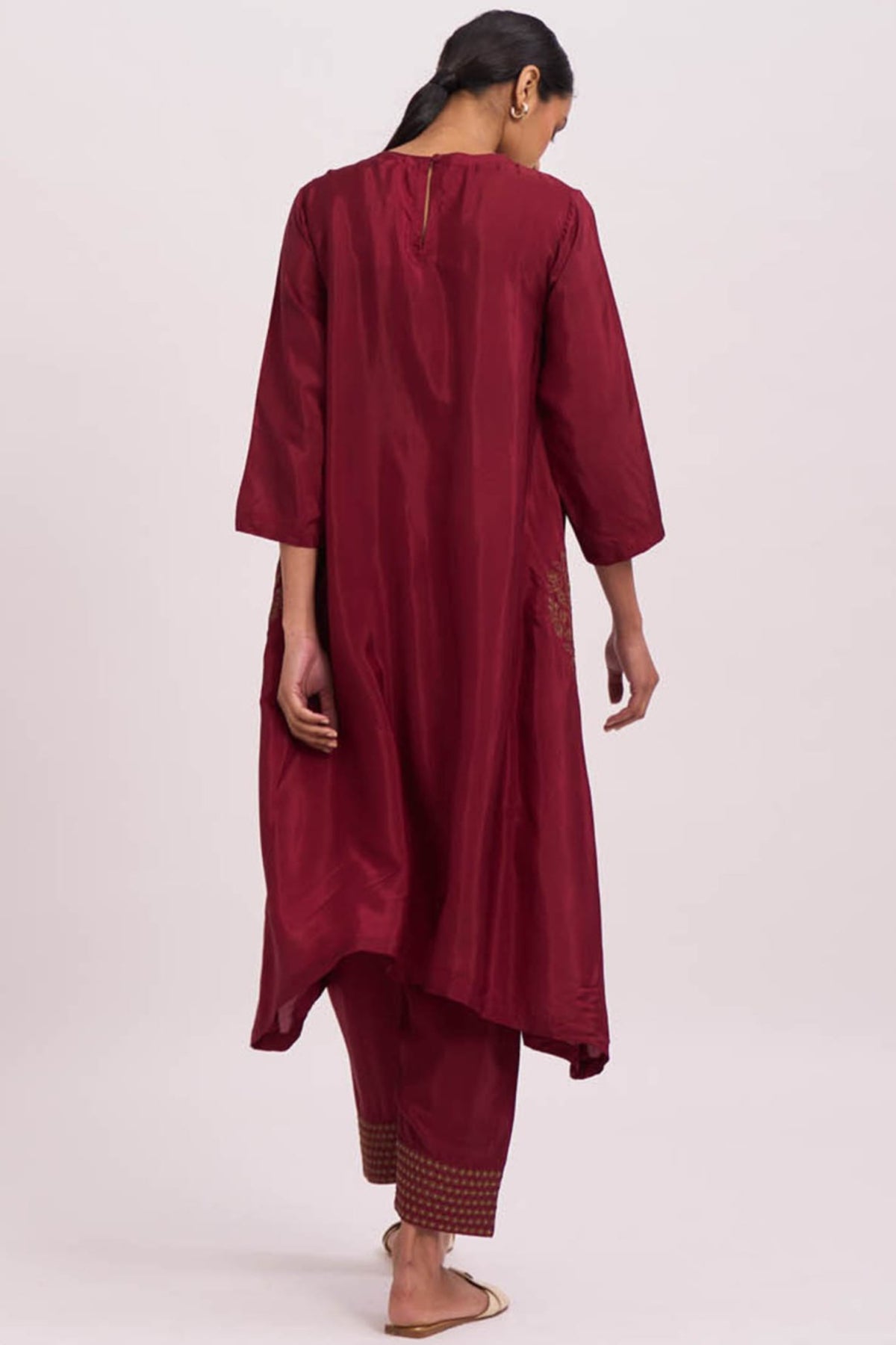 Pocket style kurta set