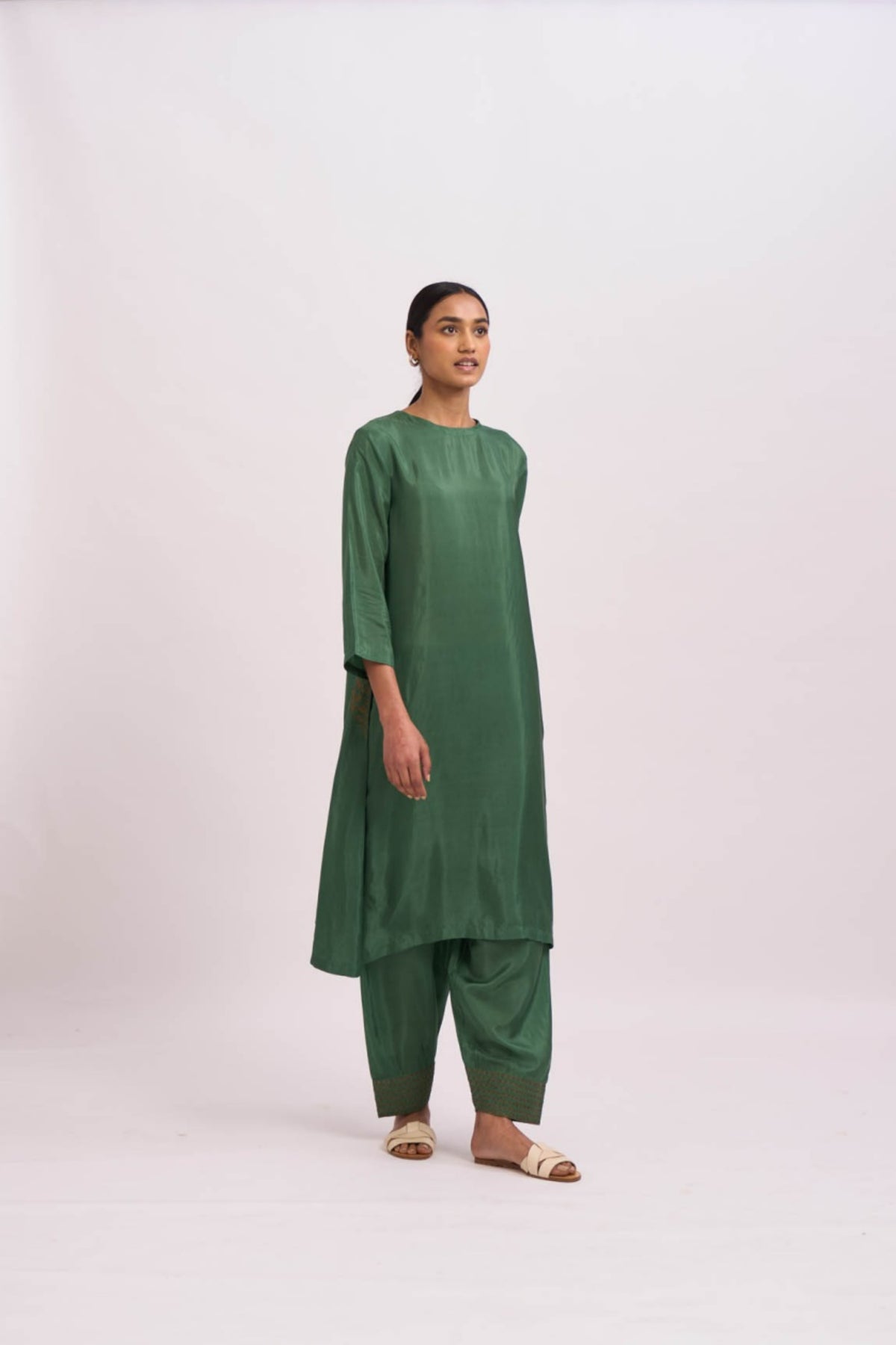 Pocket style kurta set