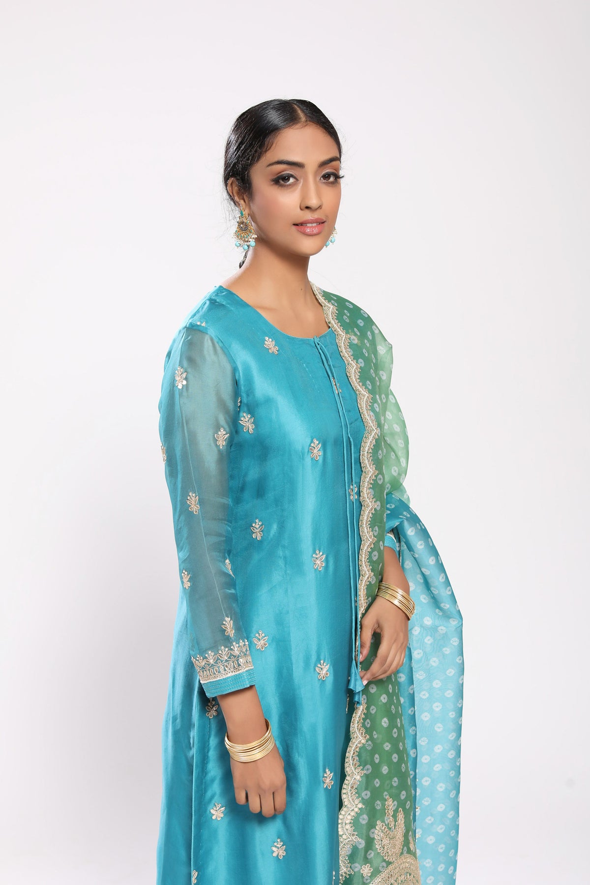 Blue kurta set