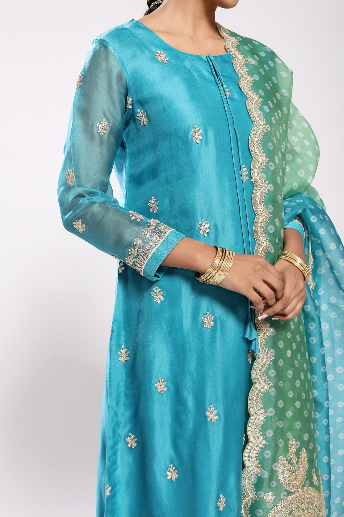 Blue kurta set