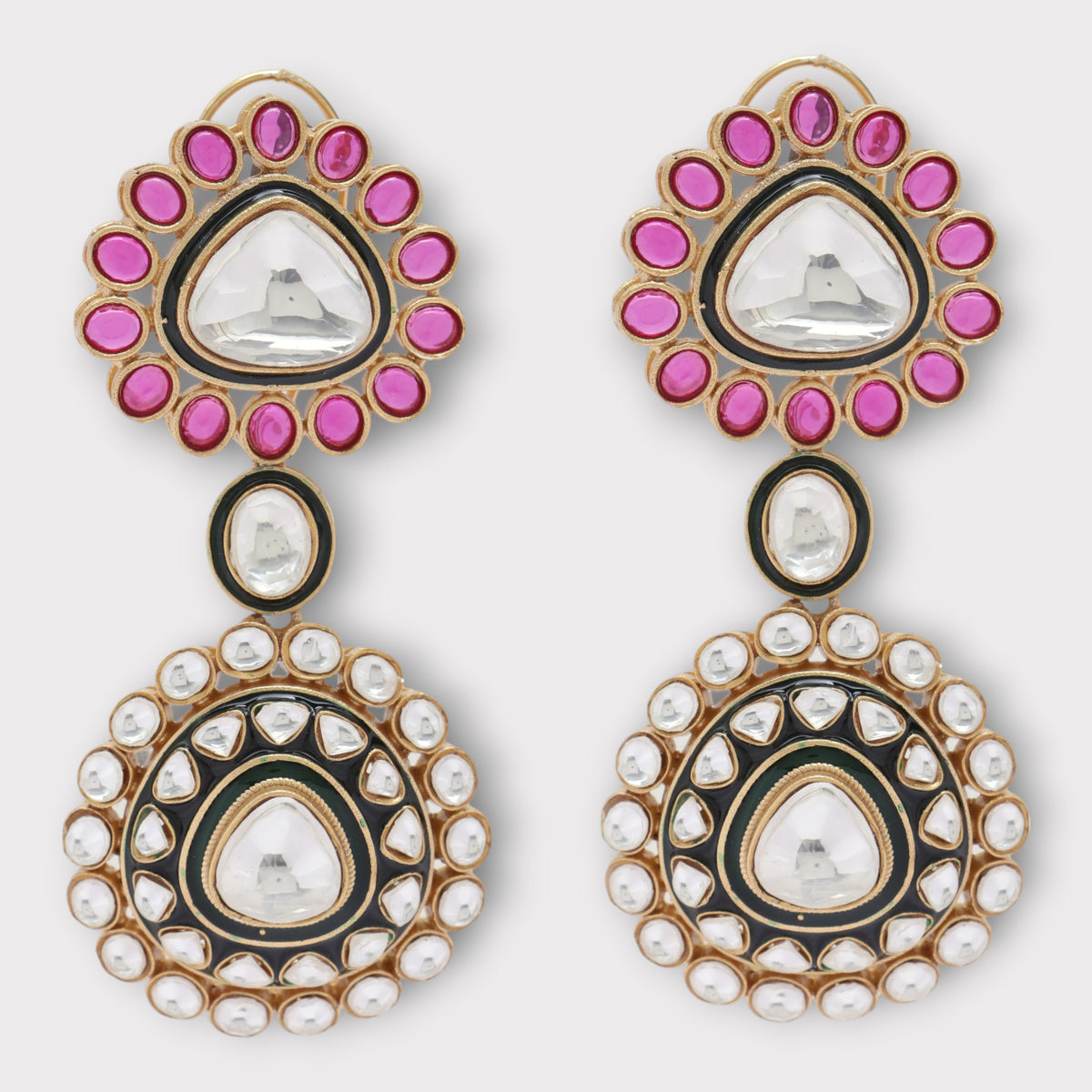 Radiant Polki Dangler Earrings