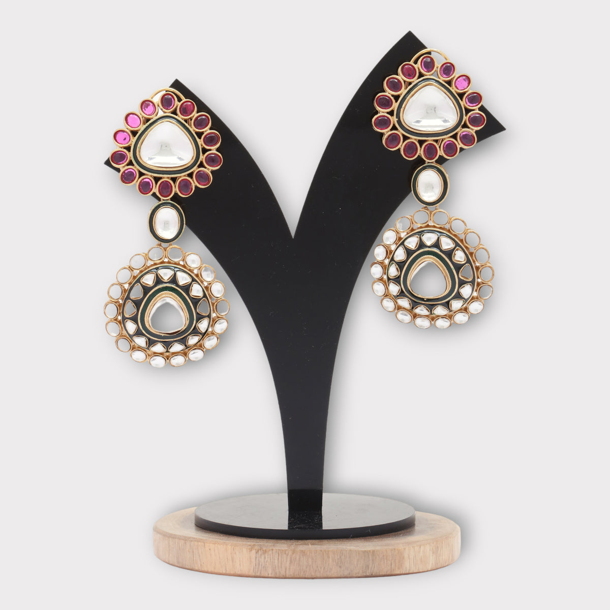 Radiant Polki Dangler Earrings