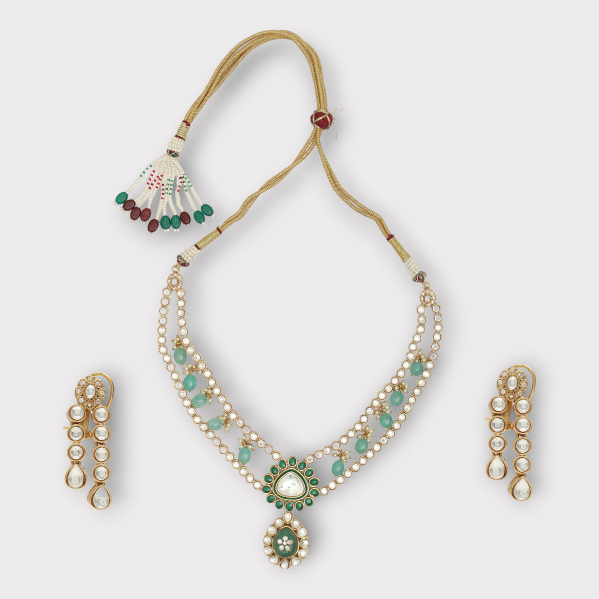 Swoon Kundan Choker Necklace Set