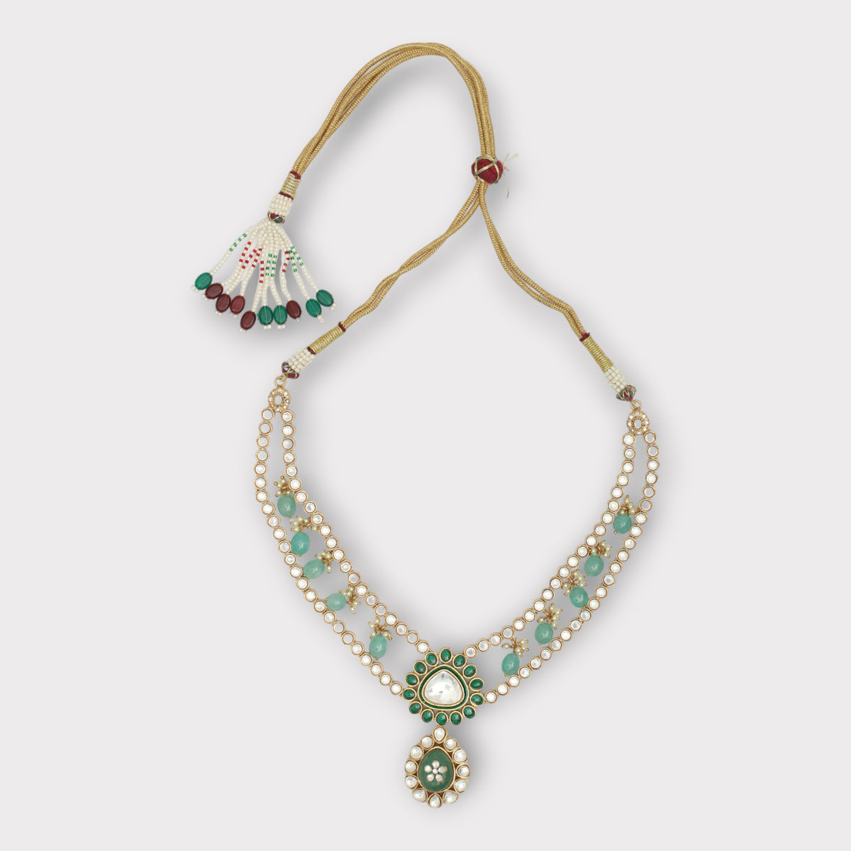 Swoon Kundan Choker Necklace Set