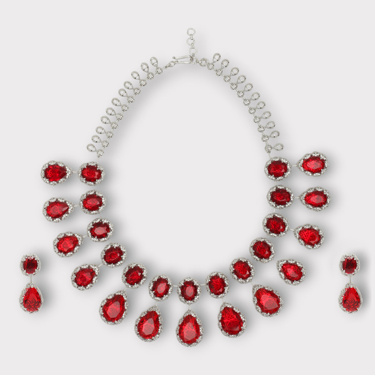 Rubies Tempest Necklace Set